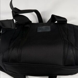 Dagne Dover Black Duffel Bag for Men